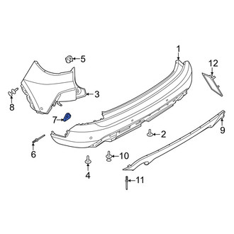 Ford OE - Bumper Corner Cover Clip