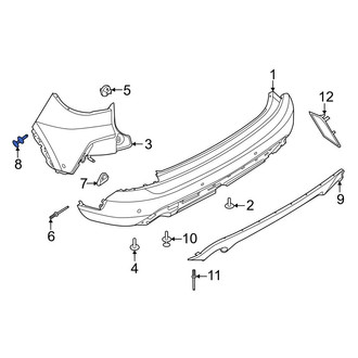 Ford OE - Valance Panel Clip