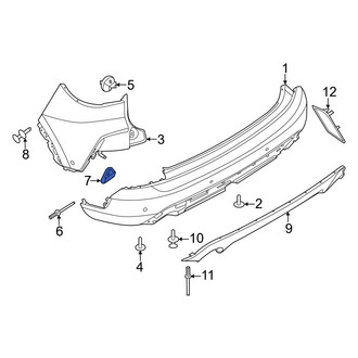 Ford OE - Bumper Corner Cover Clip