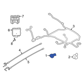 Ford OE - Rear Parking Aid Sensor