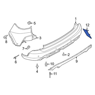 Ford OE - Rear Right Reflector Panel