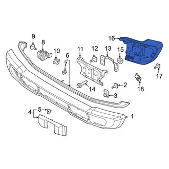 Ford OE - Front Right Brake Air Duct