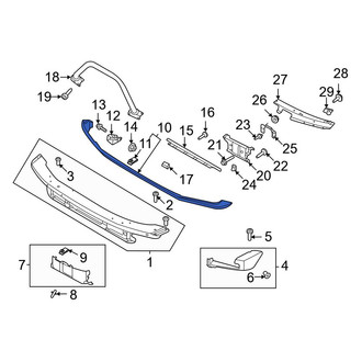 Ford OE - Front Bumper Trim