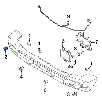 Ford OE - Front Right Outer Parking Aid Sensor Housing