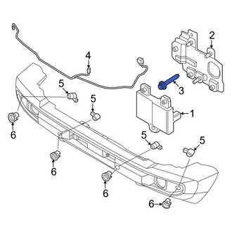 Ford OE - Cruise Control Distance Sensor Screw