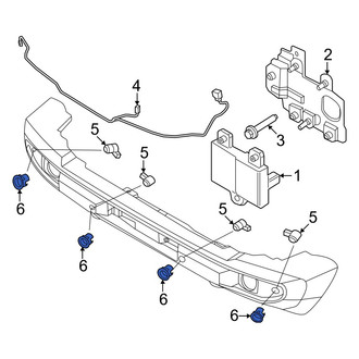 Ford OE - Front Right Inner Parking Aid Sensor Housing