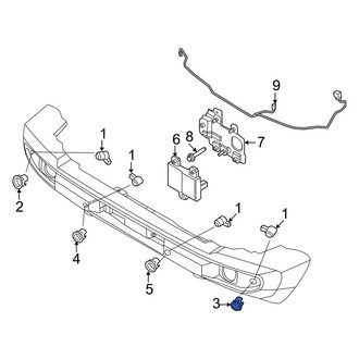 Ford OE - Front Left Outer Parking Aid Sensor Housing