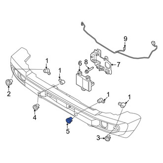 Ford OE - Front Left Inner Parking Aid Sensor Housing