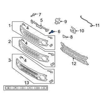 Ford OE - Grille Screw