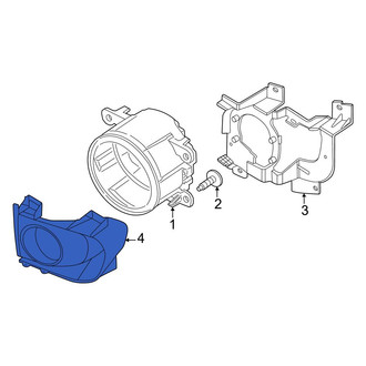 Ford OE - Front Right Fog Light Trim