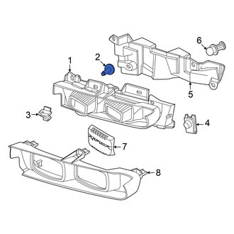 Ford OE - Fog Light Bolt