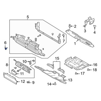 Ford OE - Hood Latch Bolt