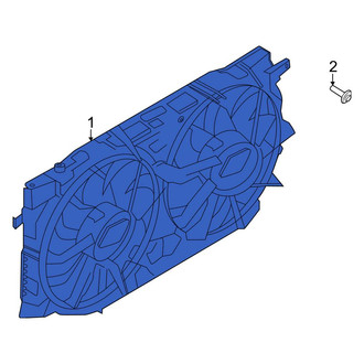 Ford OE - Engine Cooling Fan Assembly