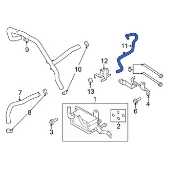 Ford OE - Upper Radiator Coolant Hose