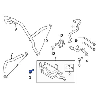 Ford OE - Automatic Transmission Oil Cooler Bolt