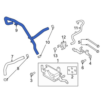 Ford OE - Upper Radiator Coolant Hose