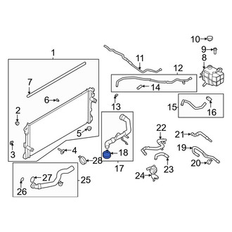 Ford OE - Upper Radiator Hose Clamp