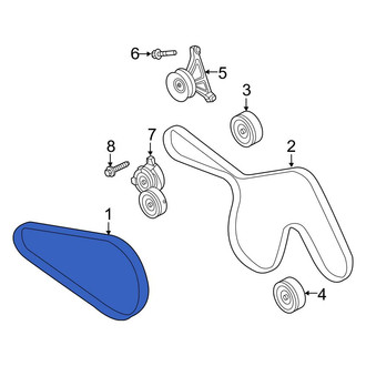 Ford OE - Accessory Drive Belt