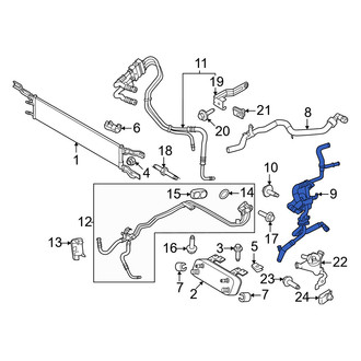 Ford OE - Upper Radiator Coolant Hose