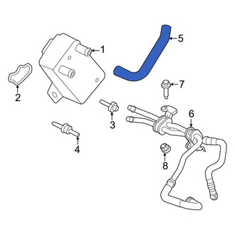Ford OE - Upper Radiator Coolant Hose