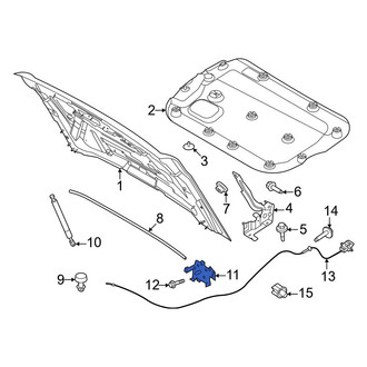 Ford OE - Front Hood Latch