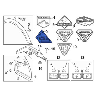 Ford OE - Front Fender Emblem