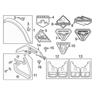 Ford OE - Fender - Exterior Trim