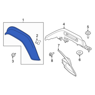 Ford OE - Front Left Fender Flare