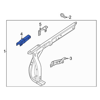 Ford OE - Front Left Fender Bracket