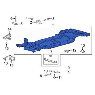 Ford OE - Frame Rail