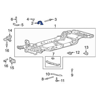 Ford OE - Frame Crossmember