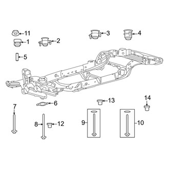 Ford OE - Frame - Body Mounting (Raptor)