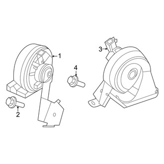 Ford OE - Electrical - Horn
