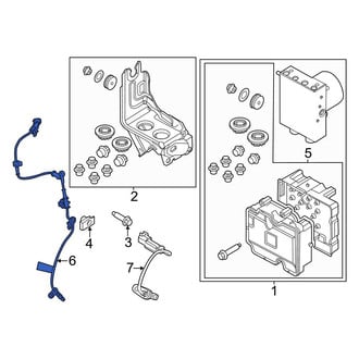 Ford OE - Front Left ABS Wheel Speed Sensor