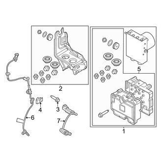 Ford OE - Electrical - ABS Components