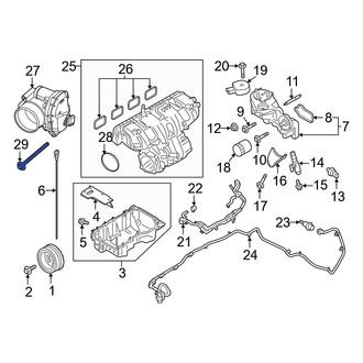 Ford OE - Fuel Injection Throttle Body Bolt