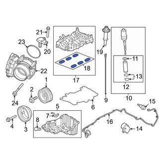 Ford OE - Upper Engine Intake Manifold Gasket
