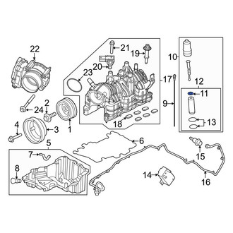 Ford OE - Engine Oil Filter Element O-Ring