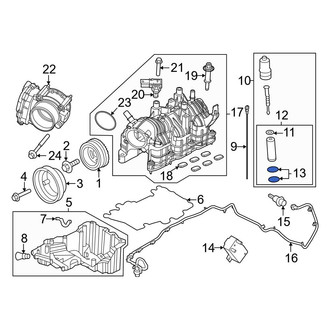 Ford OE - Engine Oil Filter Housing O-Ring