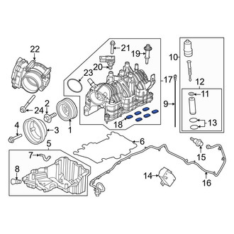 Ford OE - Engine Intake Manifold Gasket