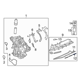 Ford OE - Right Inner Engine Valve Cover Gasket