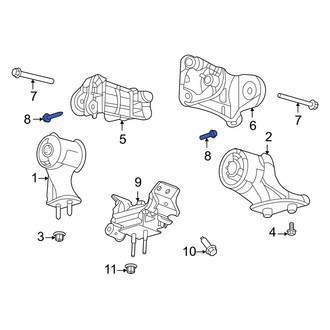 Ford OE - Engine Mount Bolt
