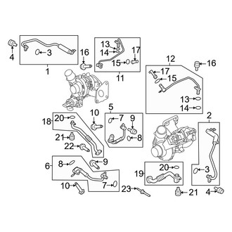 Ford OE - Engine - Hoses & Pipes (3.0L)