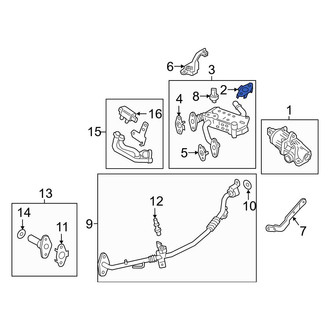 Ford OE - Exhaust Gas Recirculation (EGR) Valve Gasket