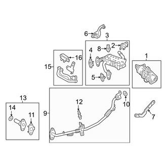 Ford OE - Emission System - EGR System (2.3L)