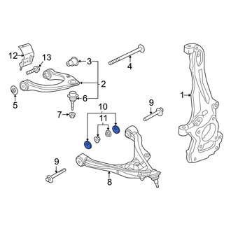 Ford OE - Front Alignment Camber Adjusting Eccentric