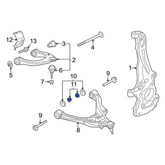 Ford OE - Front Lower Suspension Control Arm Nut
