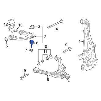 Ford OE - Front Upper Suspension Ball Joint