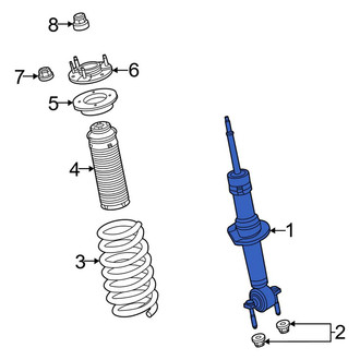 Ford OE - Front Suspension Strut