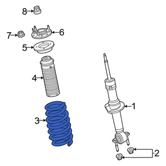 Ford OE - Front Coil Spring